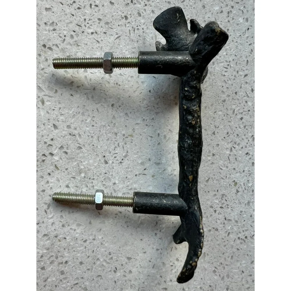 Set Of 2 Bronze Bird Drawer Pulls Handles 4.25